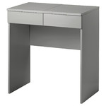 BRIMNES Dressing table, grey, 70x42 cm