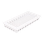 Fireplace Air Vent Grille 17 x 37 cm, white