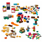 BYGGLEK 201-piece LEGO® brick set, mixed colours