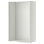 METOD Wall cabinet frame, white, 60x37x100 cm