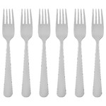 DRAGON Salad/dessert fork, stainless steel, 6 pack