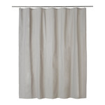 Shower Curtain GoodHome Drina 180 x 200 cm, taupe