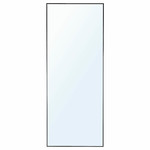 HOVET Mirror, black, 78x196 cm