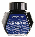 Waterman Ink Bottle 50ml, blue-black