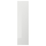 RINGHULT Cover panel, high-gloss light grey, 62x240 cm