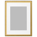 SILVERHÖJDEN Frame, gold-colour, 30x40 cm