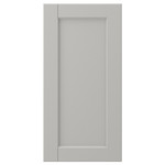 LERHYTTAN Door, light grey, 30x60 cm