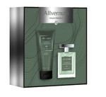 Allvernum Men Gift Set Cardamon & Sandalwood - Eau de Parfum 100ml, Shower Gel 200ml