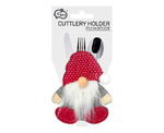 Christmas Gnome Cutlery Pouch