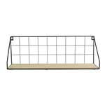 Wall Shelf Canard, natural/black