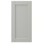 LERHYTTAN Door, light grey, 30x60 cm