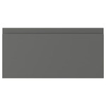 VOXTORP Drawer front, dark grey, 40x20 cm