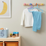 BAGIS Children's coat-hanger, mixed colours, 8 pack