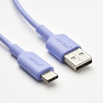 SITTBRUNN USB-A to USB-C, lilac, 1.0 m