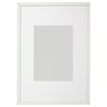 LOMVIKEN Frame, white, 21x30 cm