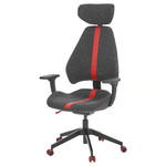 GRUPPSPEL Gaming chair, Gunnared black/grey