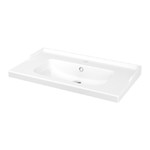 GoodHome Lana Single Bowl Countertop Basin 81cm