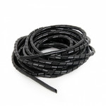 Organizer cables - spiral 12mm 10m black 