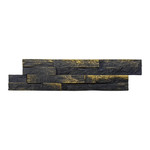 Decorative Stone Tile Eldorado, graphite-gold, 0.4 m2