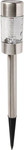 Solar Garden Lamp, silver
