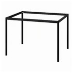 SANDSBERG Underframe for table top, black, 110x67x73 cm