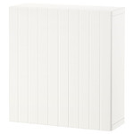 BESTÅ Shelf unit with door, white, Sutterviken white, 60x22x64 cm