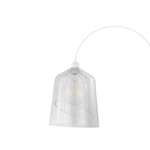 GoodHome Table Lamp Calaneo E27, white