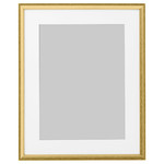 SILVERHÖJDEN Frame, gold-colour, 40x50 cm