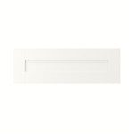 SANNIDAL Drawer front, white, 60x20 cm
