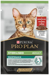 Purina Pro Plan Cat Sterilised Nutri Savour Wet Cat Food Beef in Gravy 85g