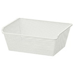 KOMPLEMENT Mesh basket, white, 50x35 cm