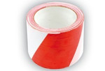 Vorel Signal Warning Tape, white/red