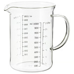 VARDAGEN Measuring jug, glass, 1.0 l