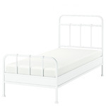 STJÄRNÖ Bed frame, white, Standard Single