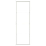 SKYTTA Sliding door frame, white, 77x231 cm