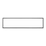 Blooma Neva Transparent 1/4 Fence Panel 44 x 179 cm