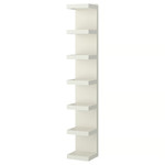 LACK Wall shelf unit, white, 30x190 cm
