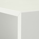 EKET Storage combination with feet, white, 70x35x72 cm