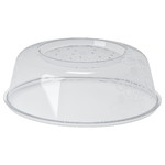 PRICKIG Microwave lid, grey blue, 26 cm