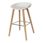 GoodHome Bar Stool Chimayo, white