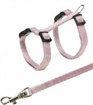 Trixie Junior Harness with Leash for Cats, assorted colours