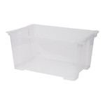 Plastic Storage Box Form Kaze L 43l, transparent