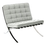 Chair BA1, fabric, light grey