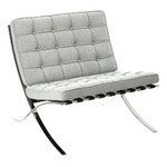 Chair BA1, fabric, light grey