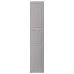 BODBYN Door, grey, 40x200 cm