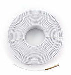 Telephone Cable 4C Stranded Wire 100m, white