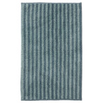 TOFTBO Bath mat, striped/blue, 50x80 cm
