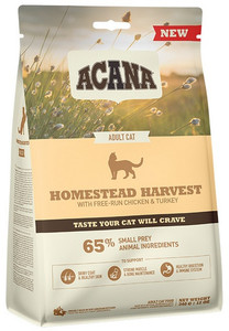 Acana Homestead Harvest Cat & Kitten Dry Food 340g