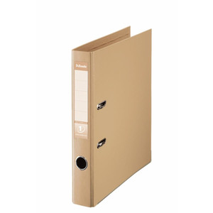 Esselte Lever Arch File No. 1 Power A4 50mm Naturelle, coffee