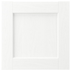 ENKÖPING Door, white wood effect, 40x40 cm